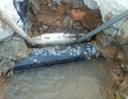 连山测漏水之水管漏水